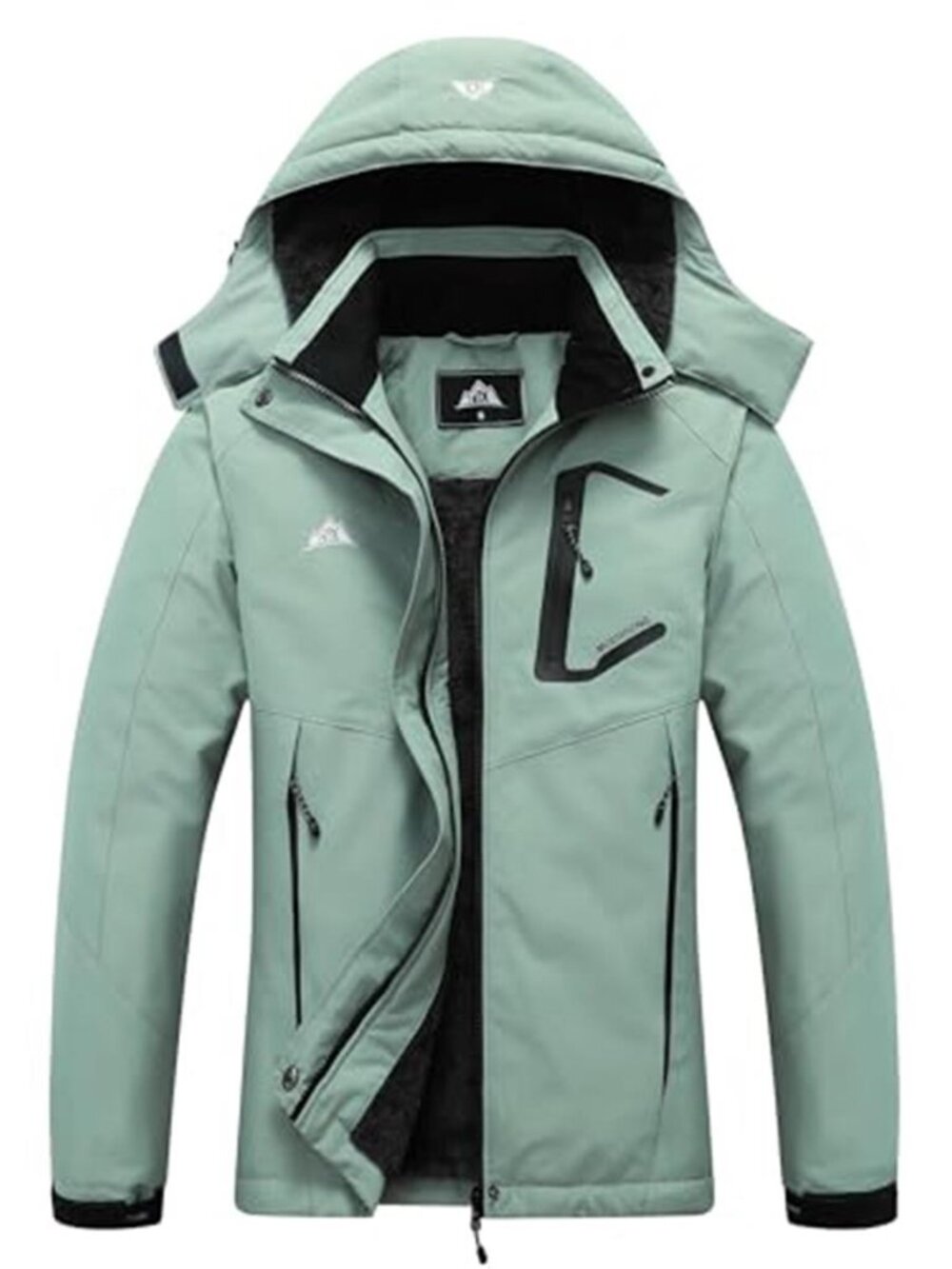 Womens Ski Jacket Waterproof Snowboard Winter Coat Hooded Insulated Warm